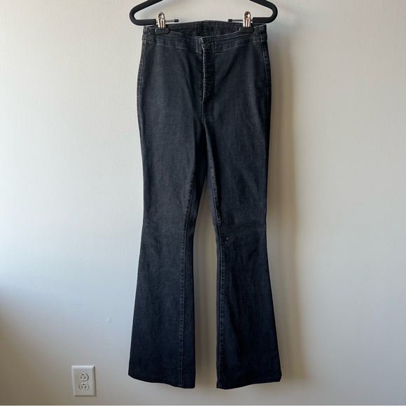 MOTHER DENIM black button fly regular length flare size 26 - Picture 1 of 9